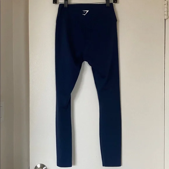 Gymshark Navy Blue Training Leggings in Womens Size Medium | Dark Blue - Picture 5 of 6